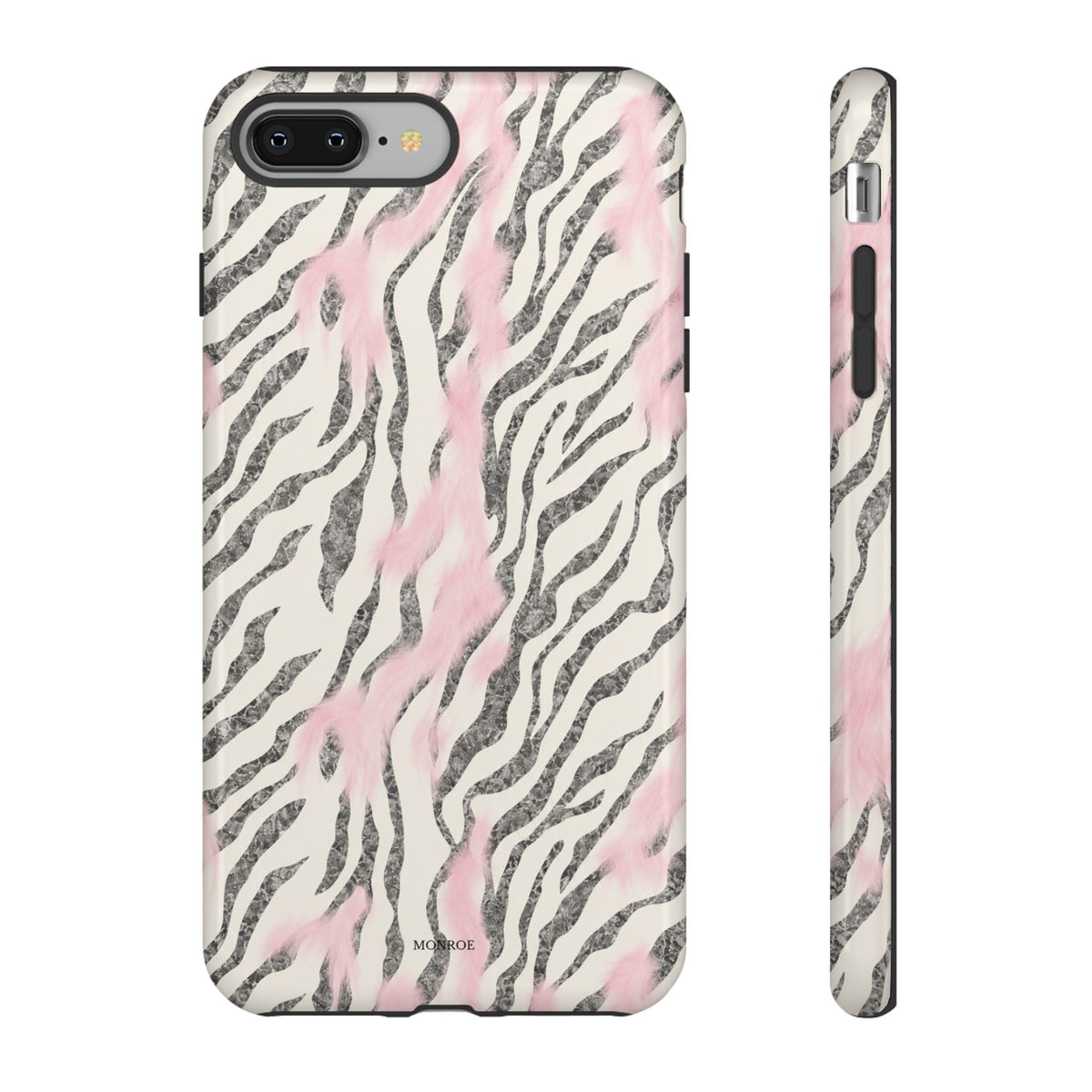 Light Pink Zebra Tough Case