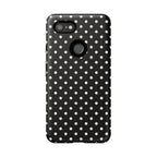 Black Polka Dot Phone Case