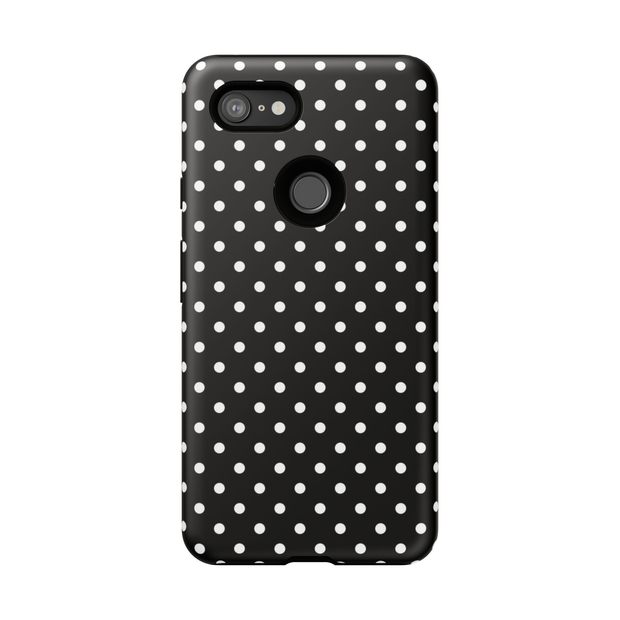 Black Polka Dot Phone Case