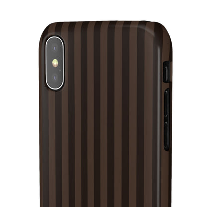 Cocoa Stripe Case