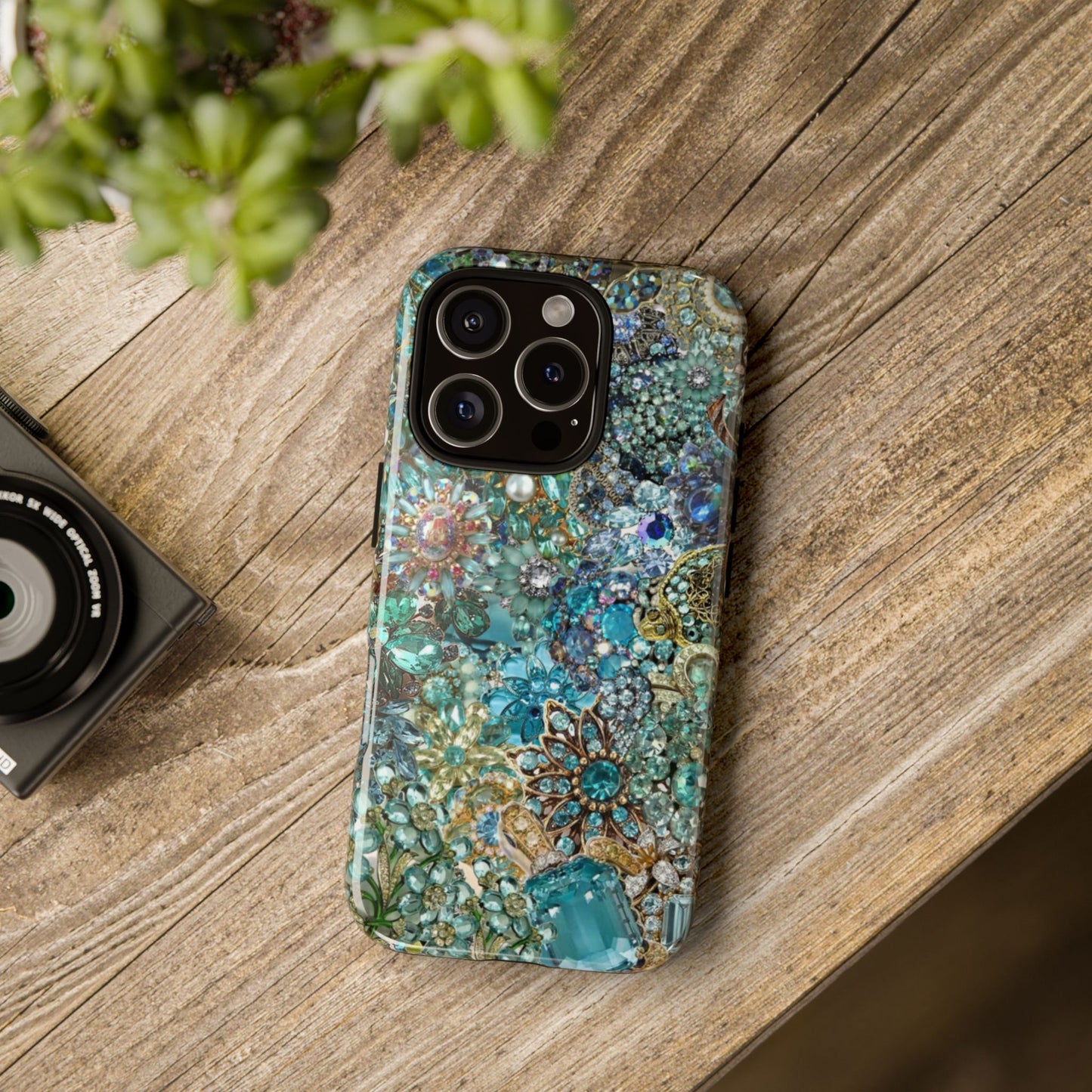 Turquoise Jewel Case