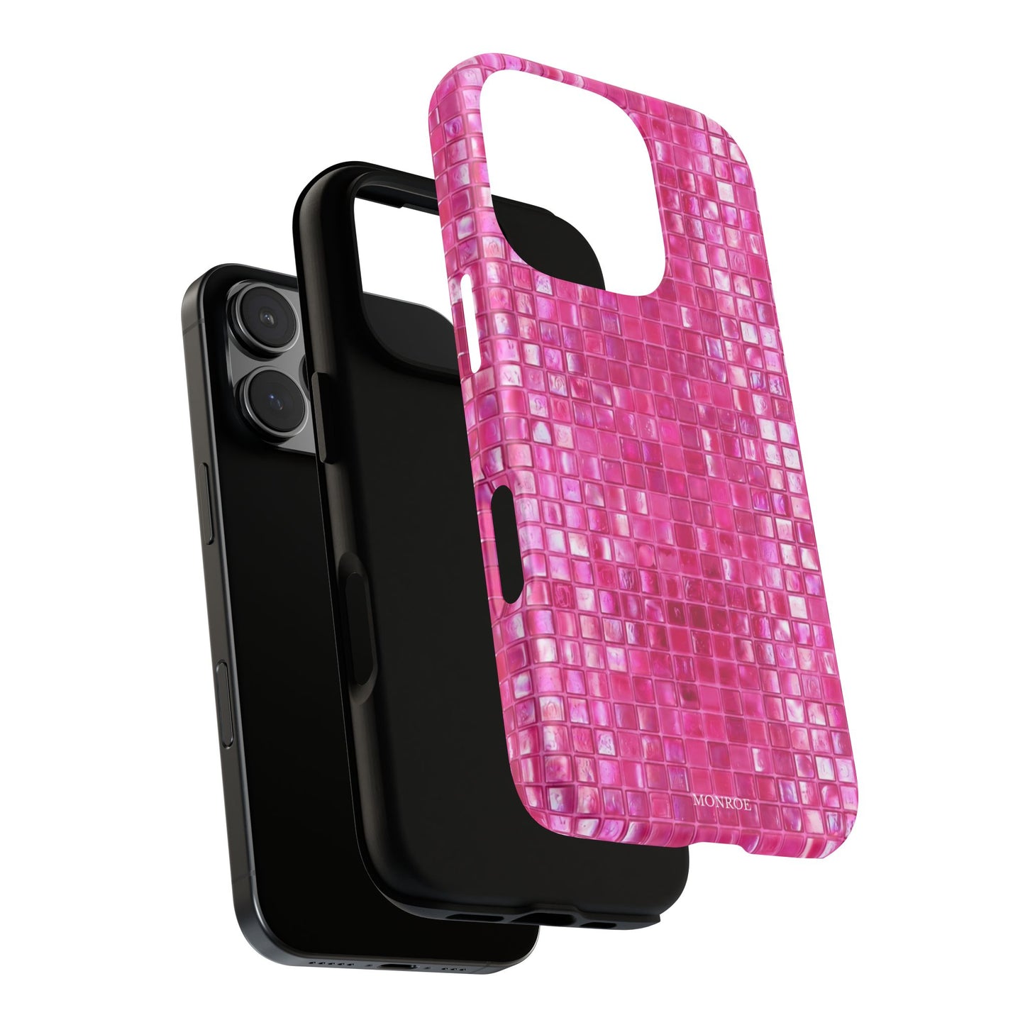 Hot Pink Mosaic Tough Case