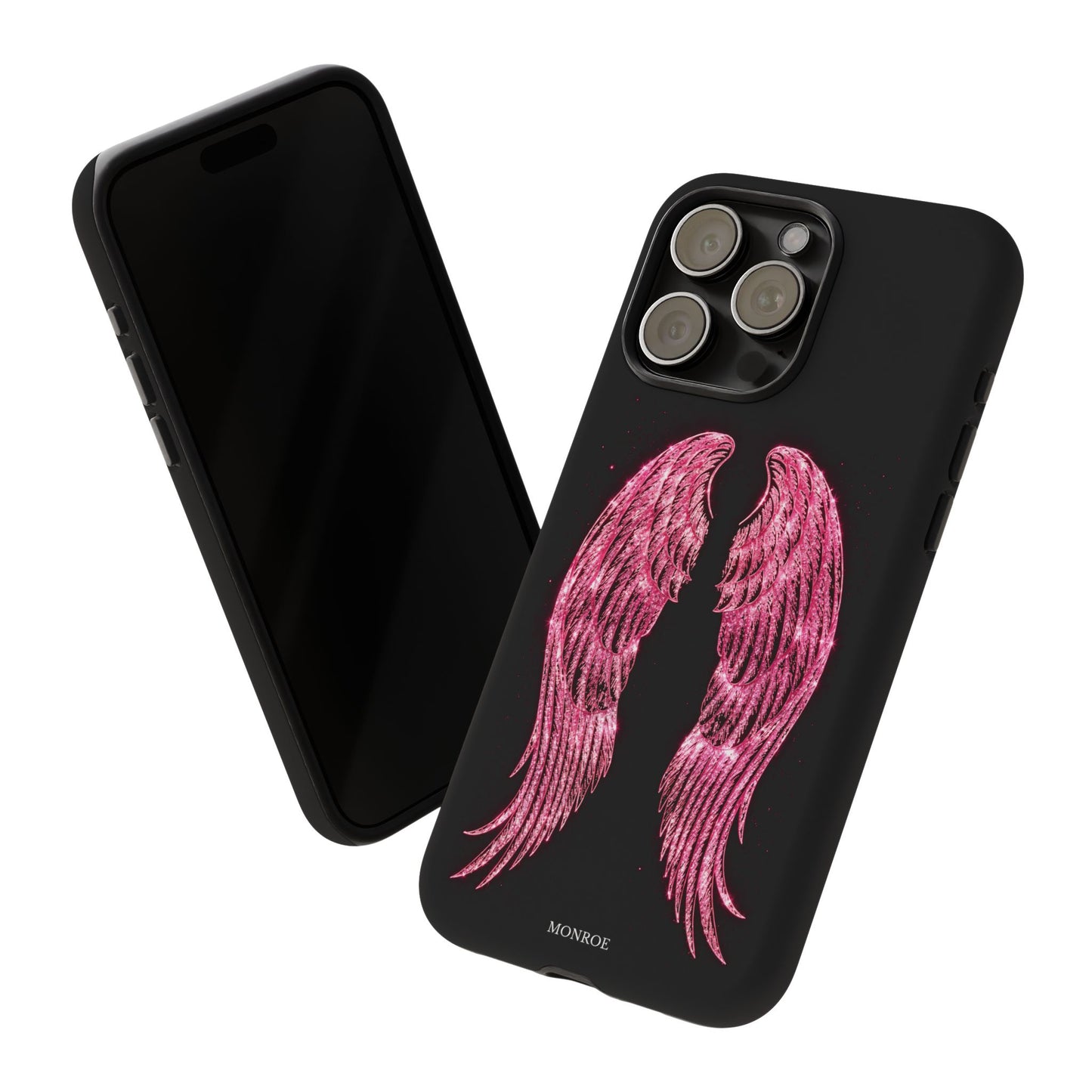 Pink Glitter Angel Tough Case