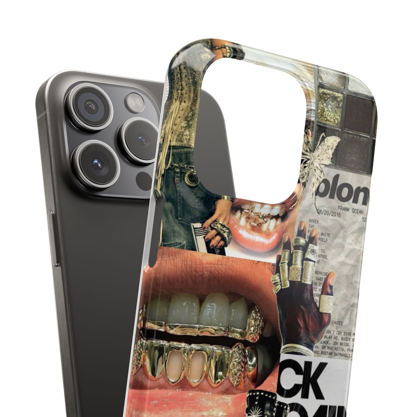 Collage Grillz Case