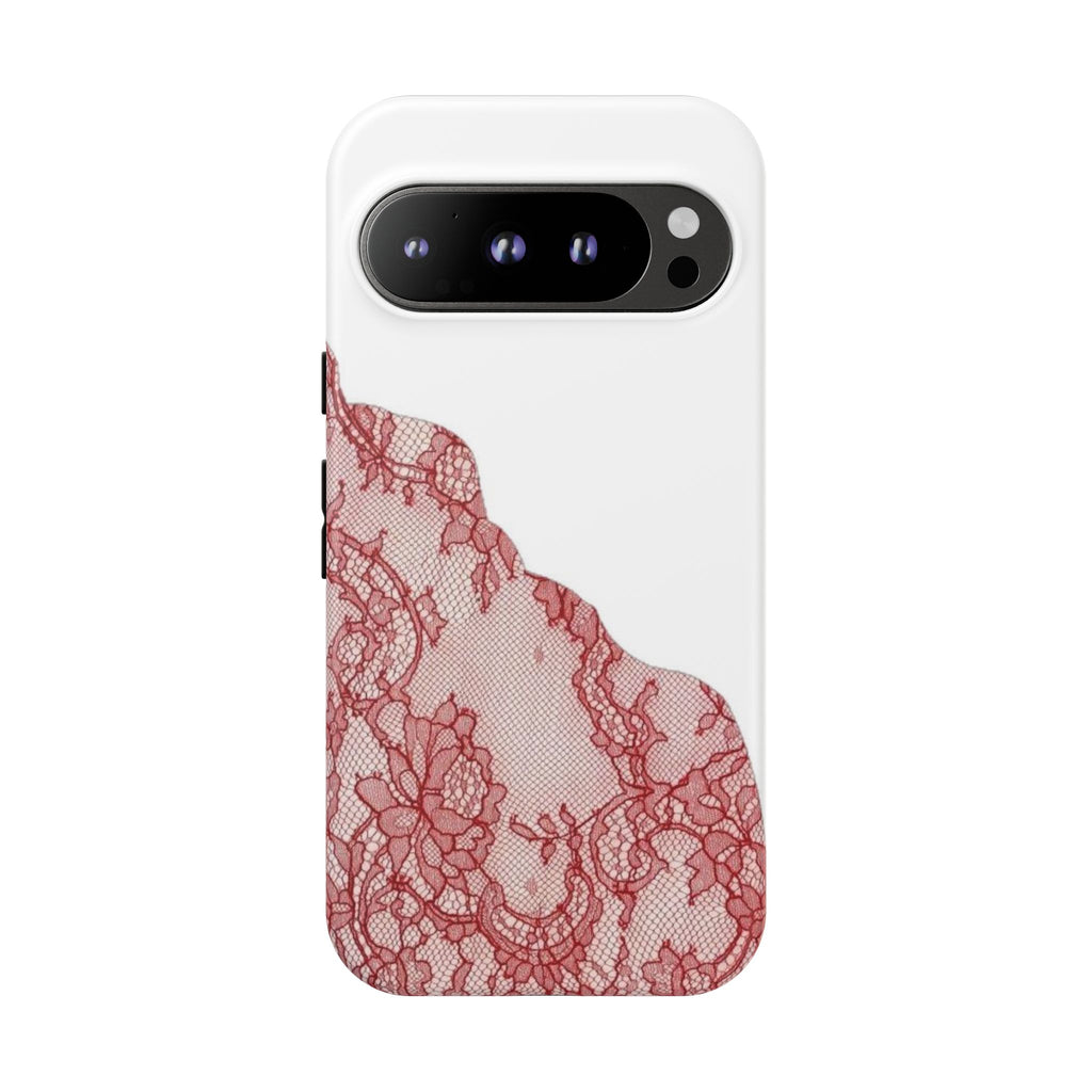 Red Lace Phone Case