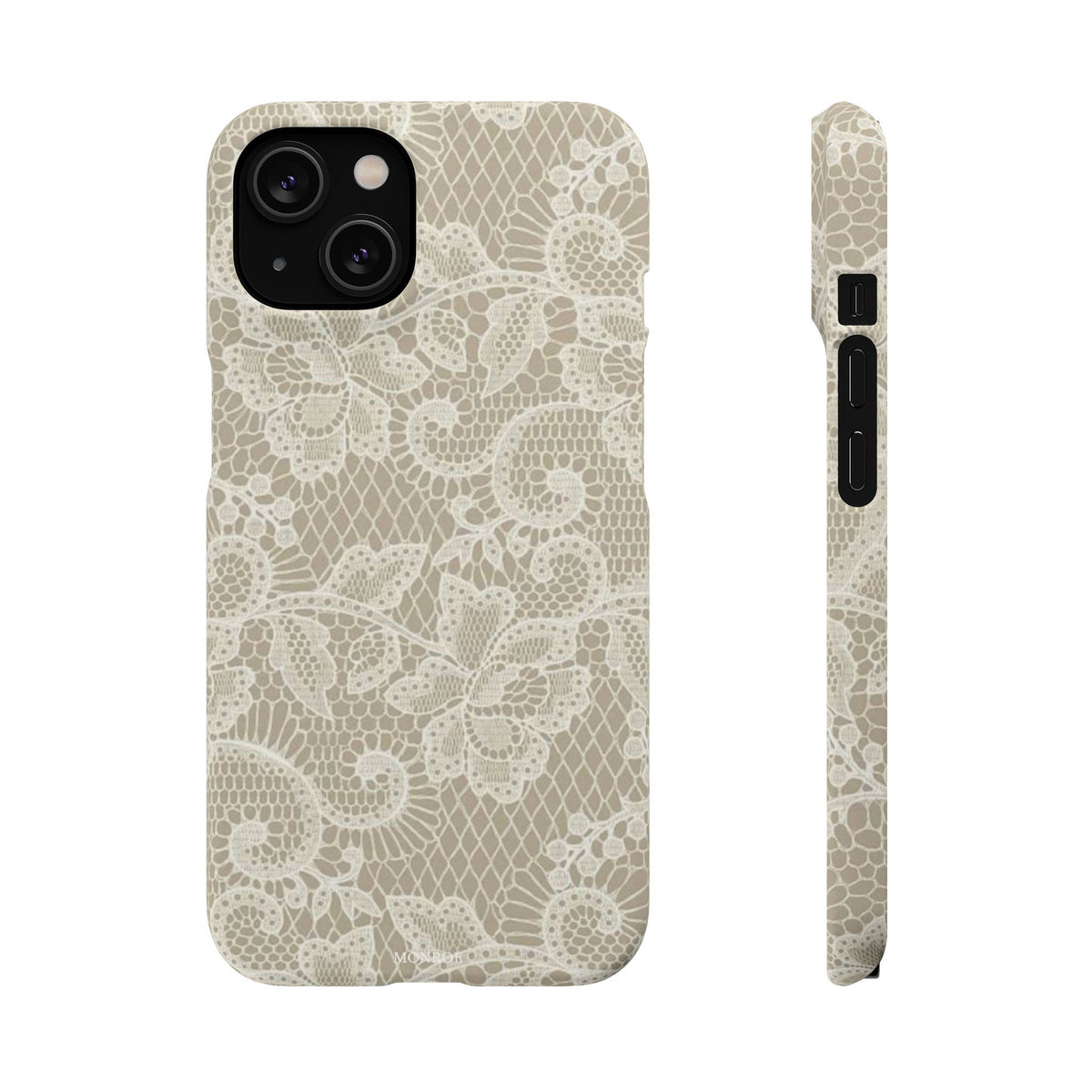 Vintage Beige Lace Case