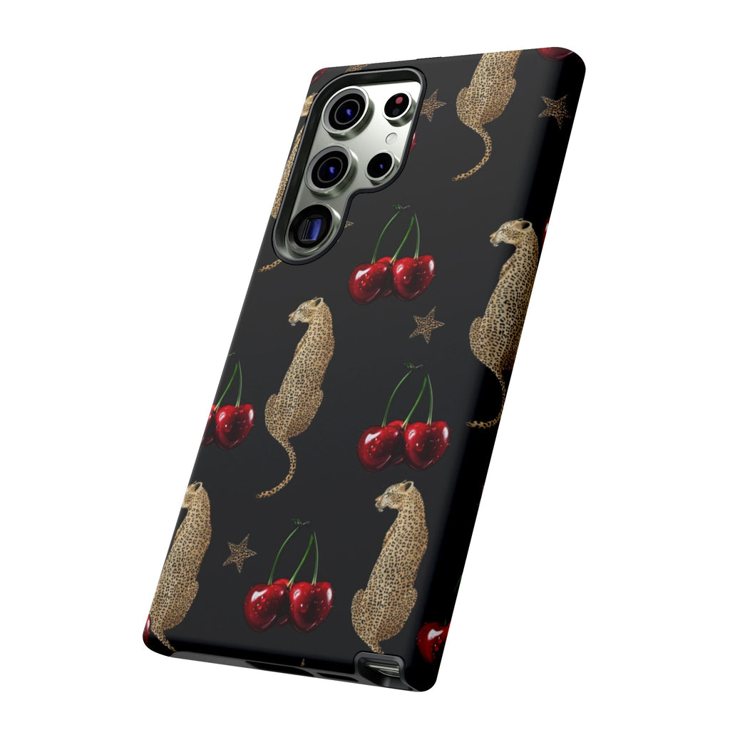 Leopards & Cherries Phone Case