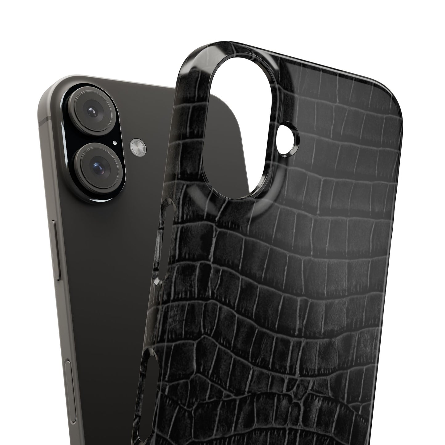 Black Croc Case