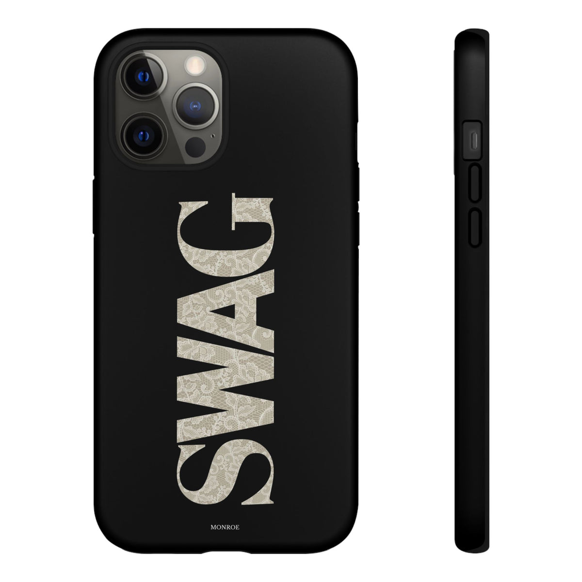 Lace Swag Black Tough Case