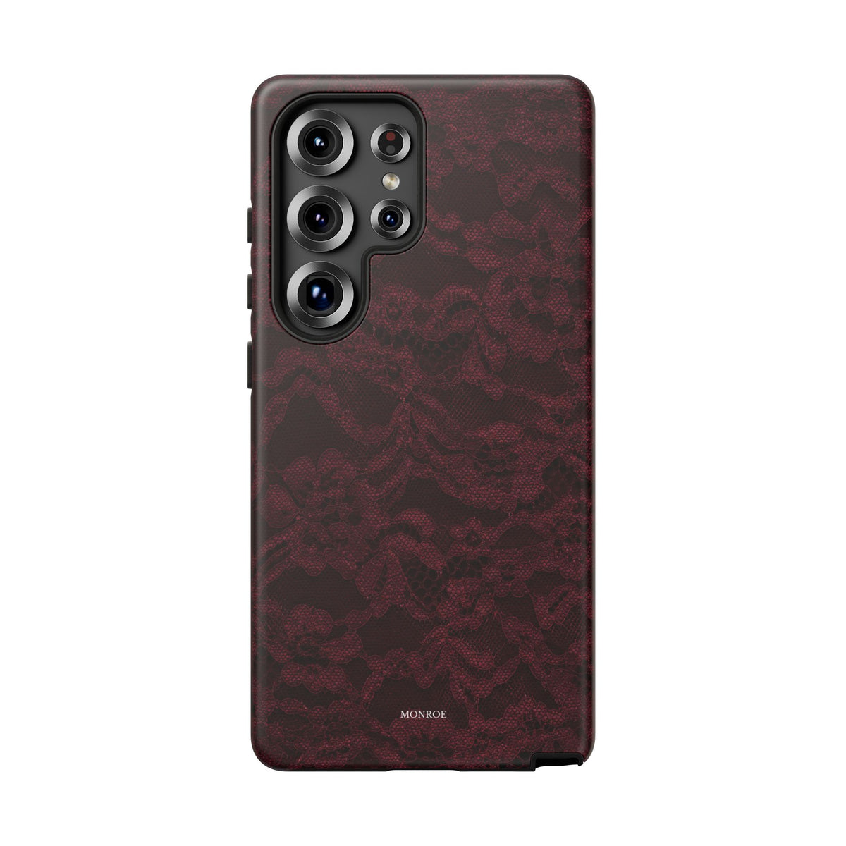 Burgundy Lace Tough Case