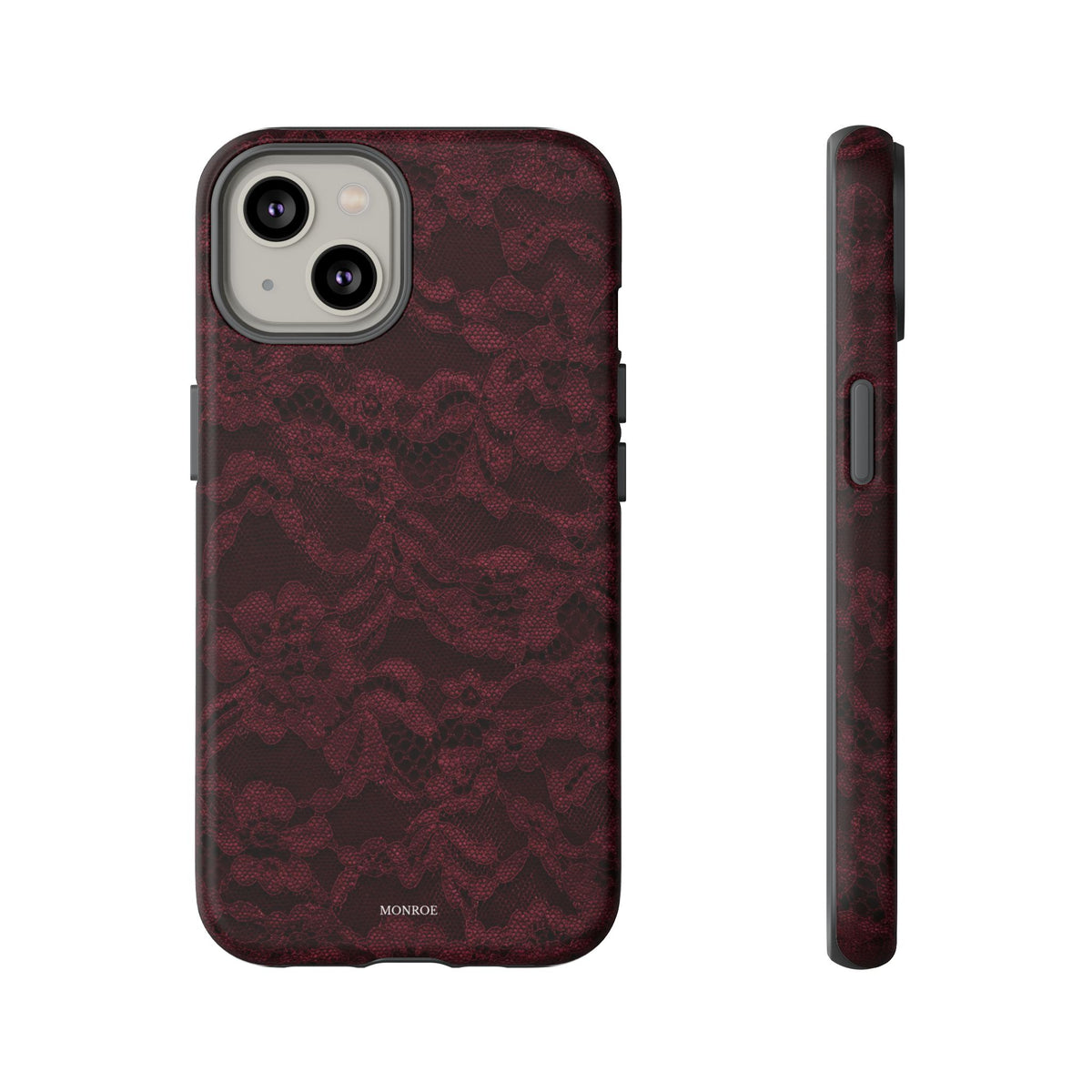 Burgundy Lace Tough Case
