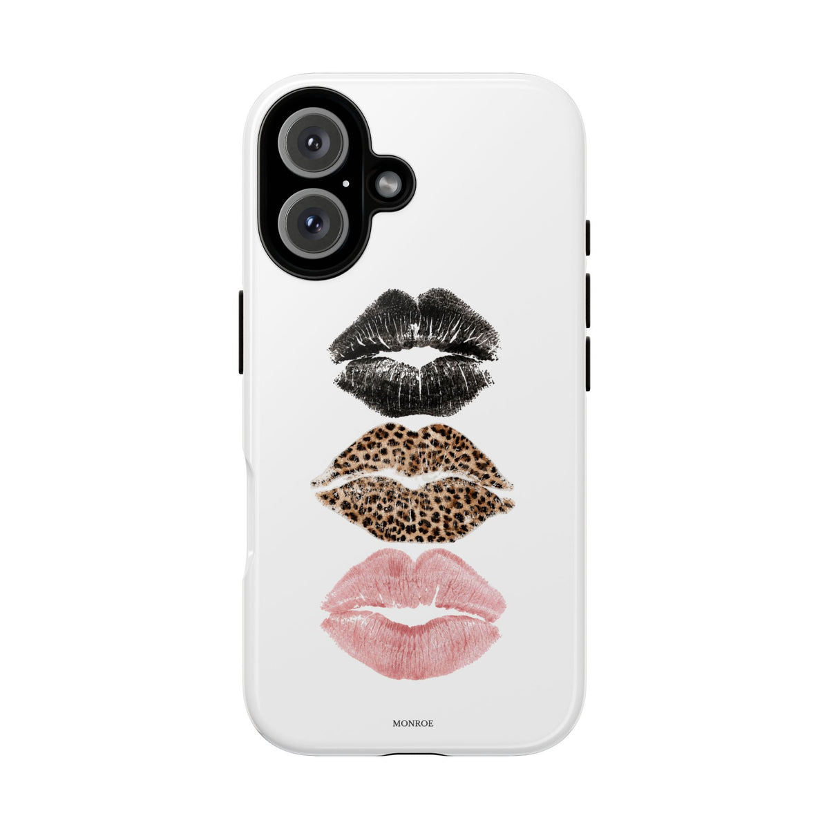Leopard Glam Lip Tough Case