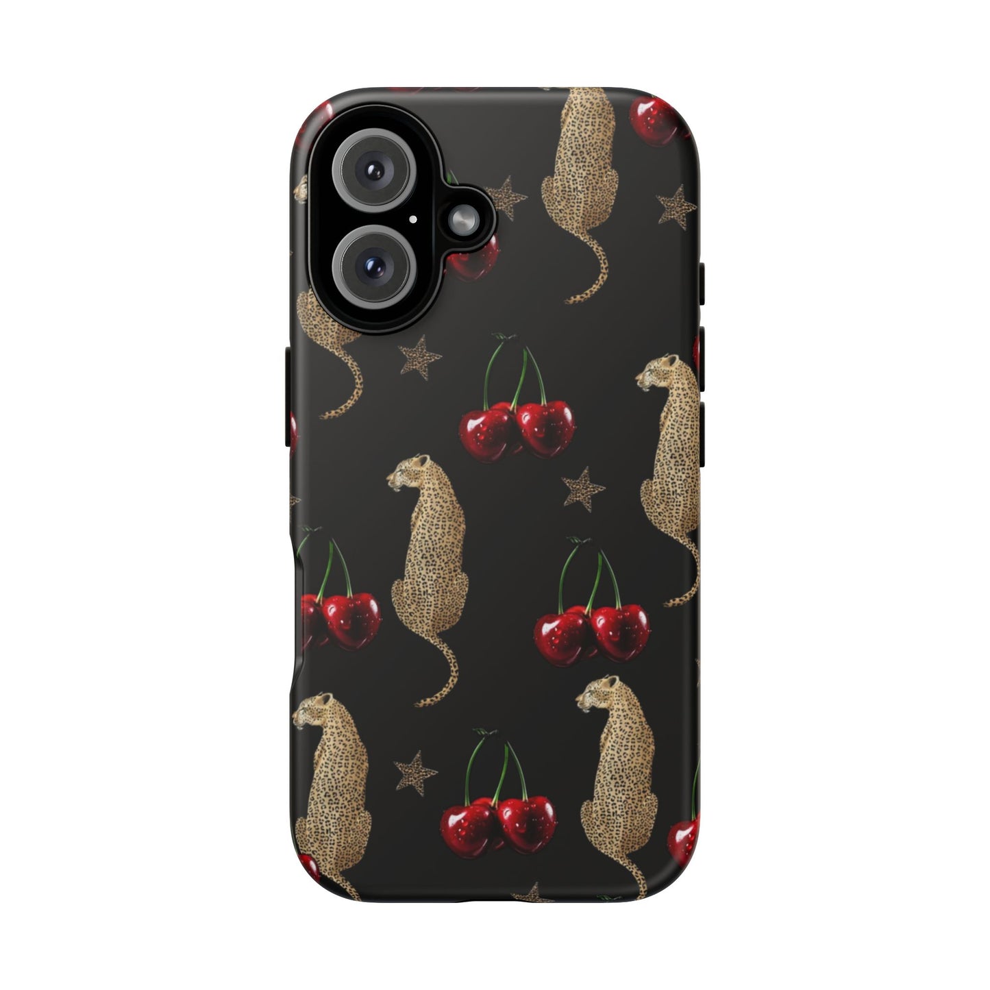 Leopard & Cherry Tough Case