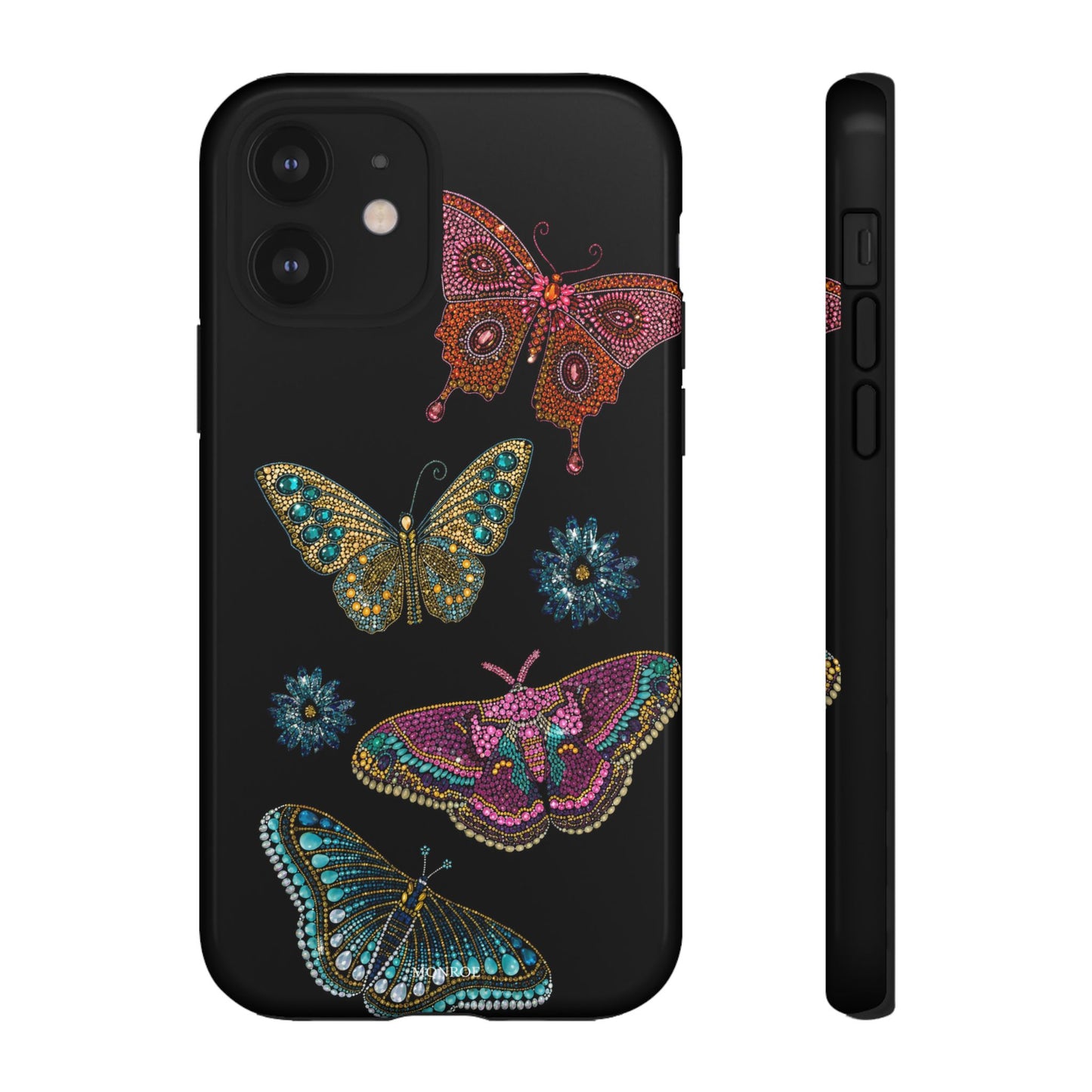 Butterfly Beaded Tough Case