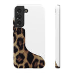 Half Cheetah Print Phone Case