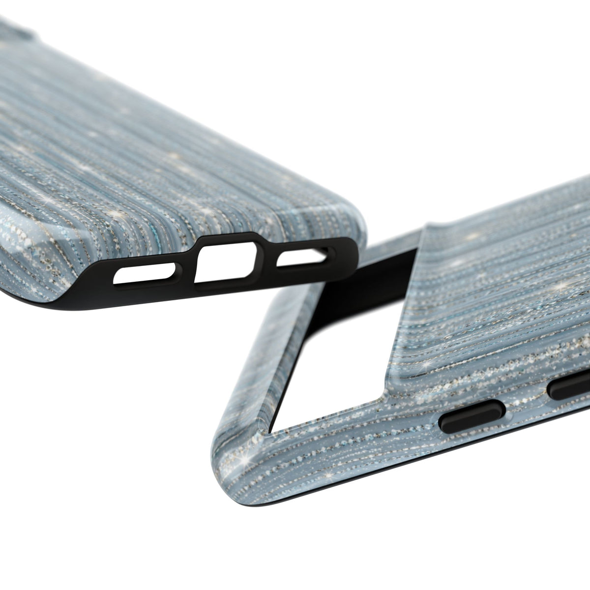 Sparkling Glacier Silver Tough Case