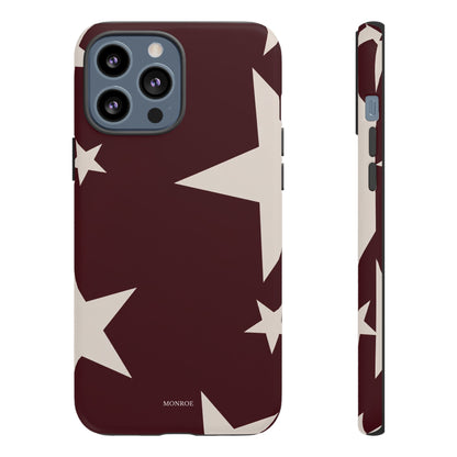 Burgundy Stars Tough Case