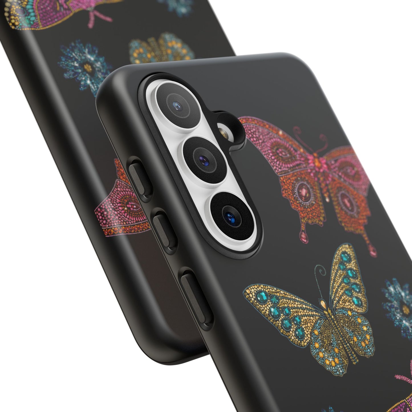Butterfly Beaded Tough Case