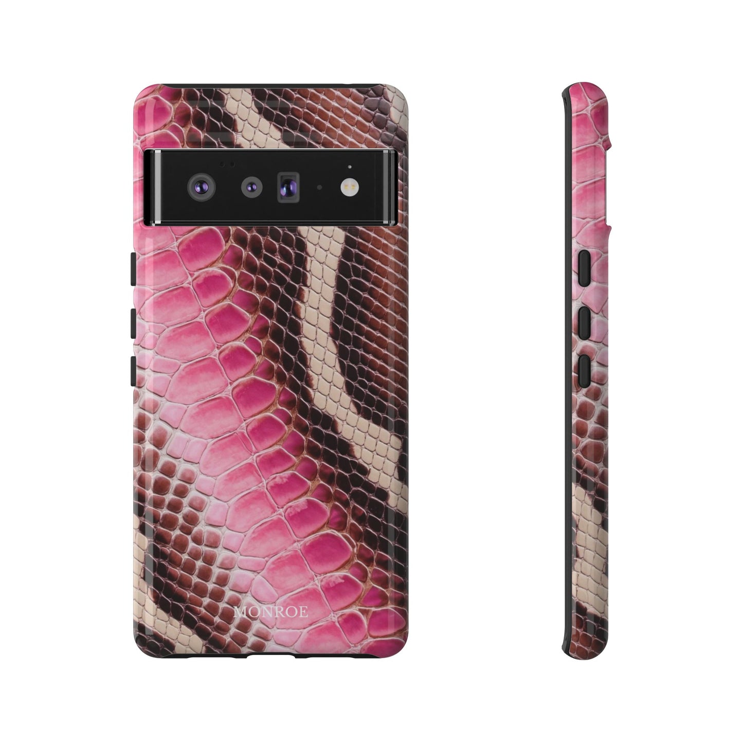 Snake Skin Print Tough Case