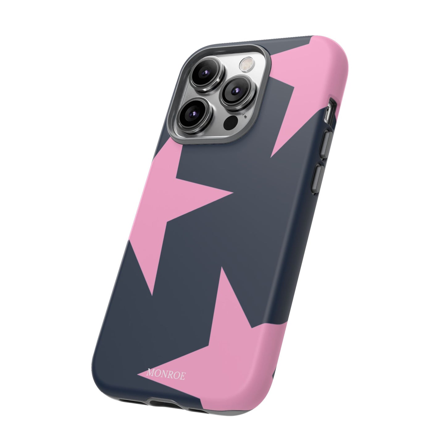 Navy & Pink Star Tough Cover