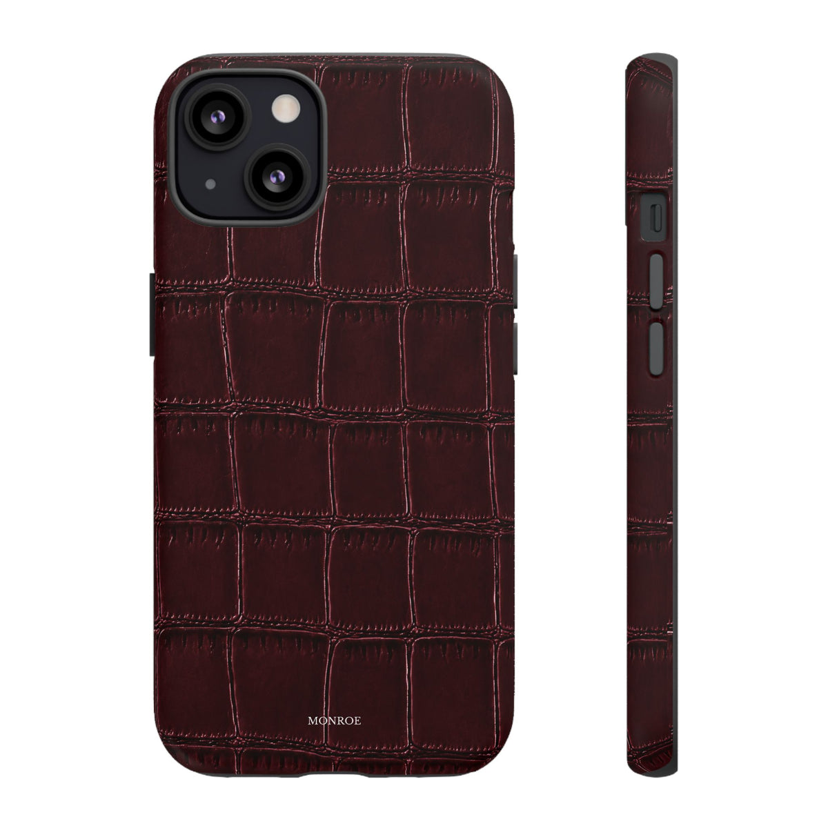 Burgundy Croc Tough Case