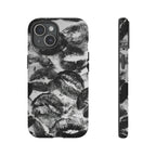Black and Kiss Design Phone Case