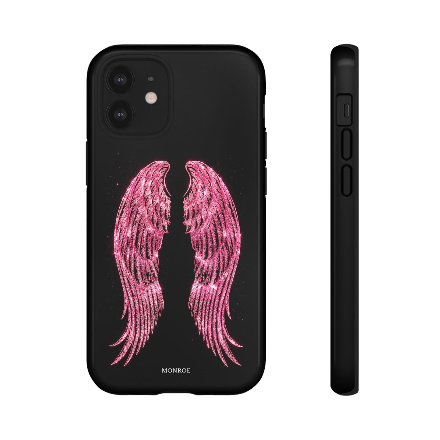 Pink Glitter Angel Tough Case