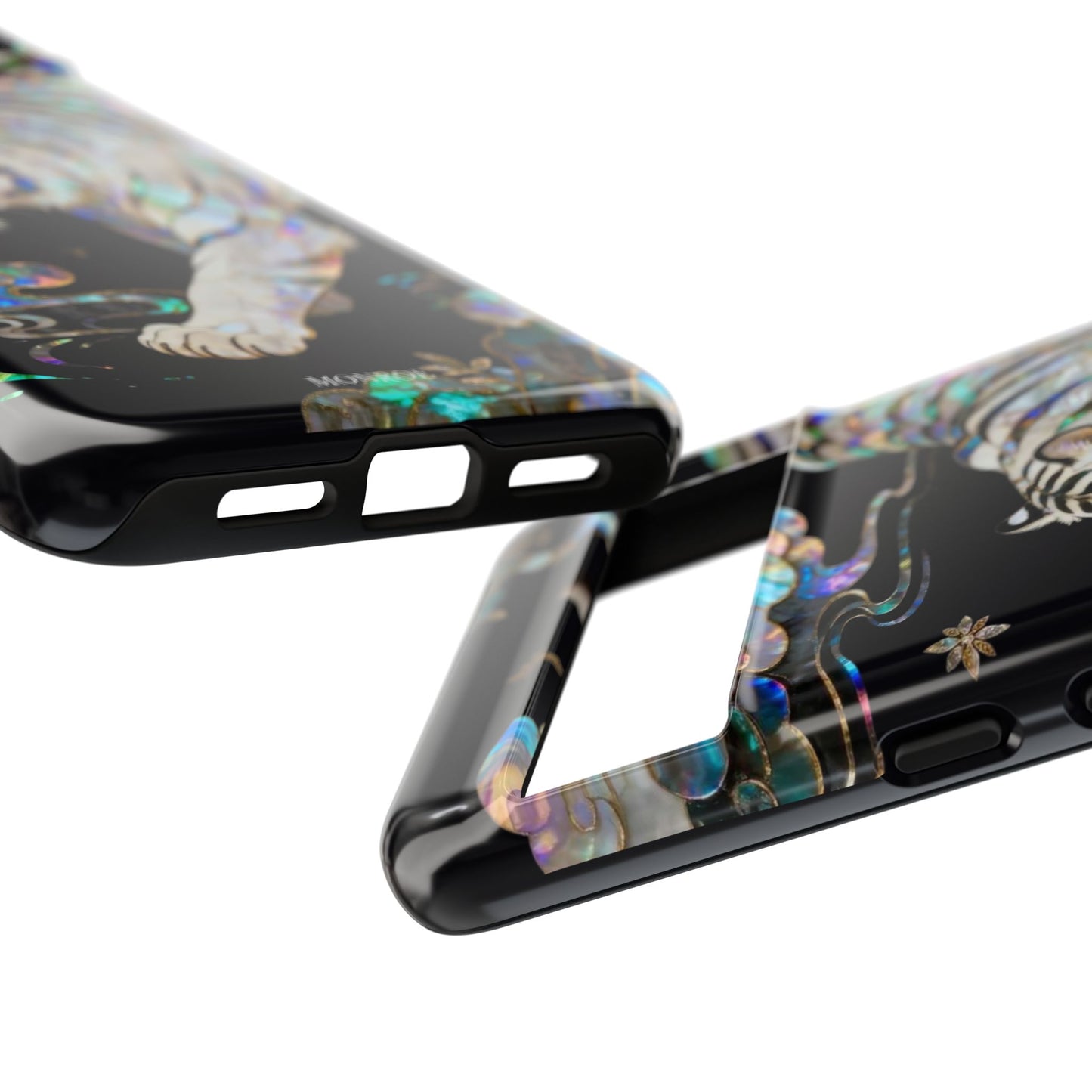 Iridescent White Tiger Tough Case