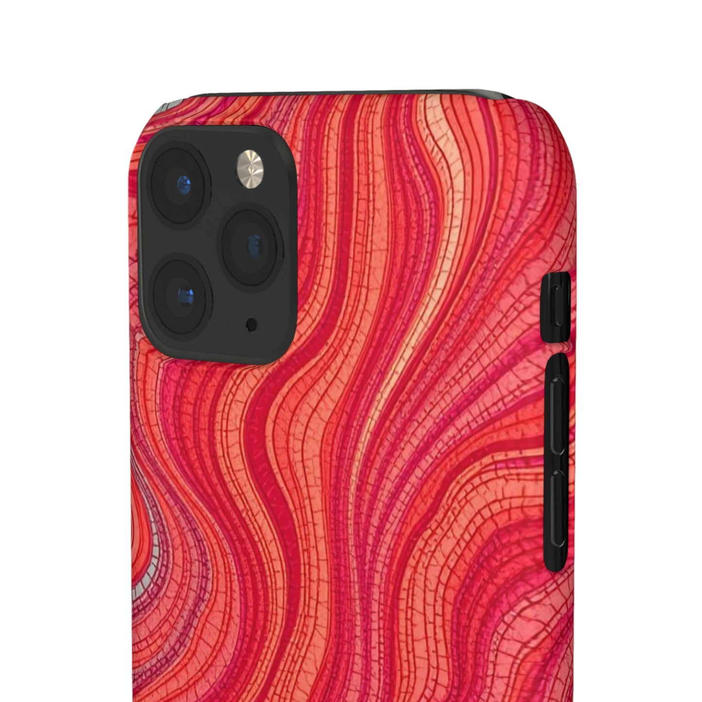 Retro Wavy Red Case