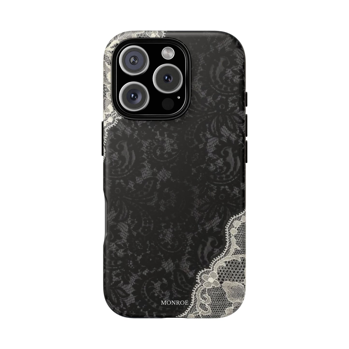Black & White Edged Tough Case