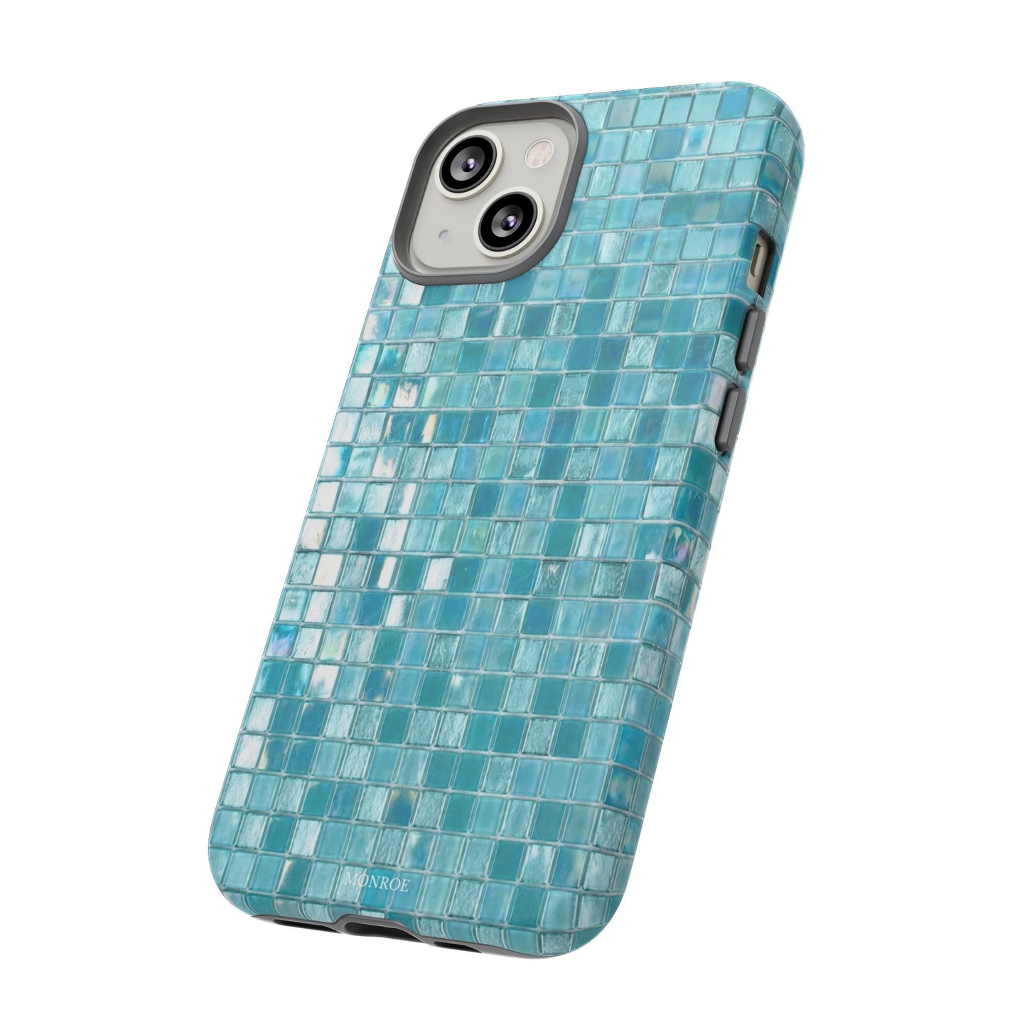 Hot Blue Mosaic Tile Tough Case