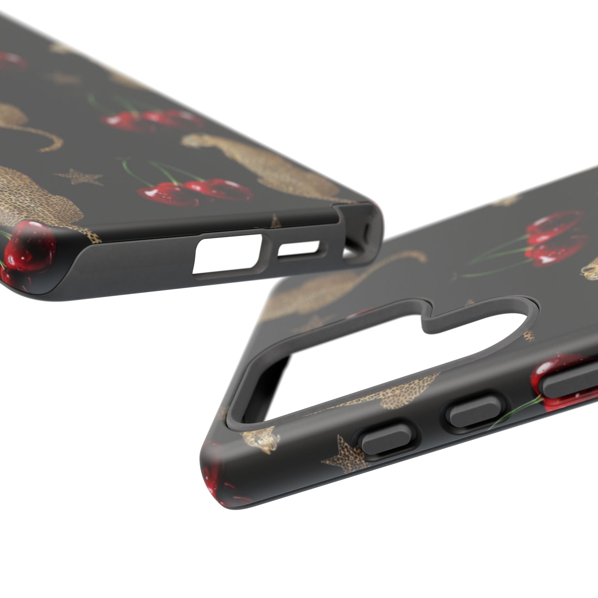 Leopards & Cherries Phone Case