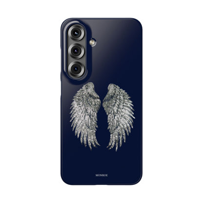 Navy Angel Wings Case