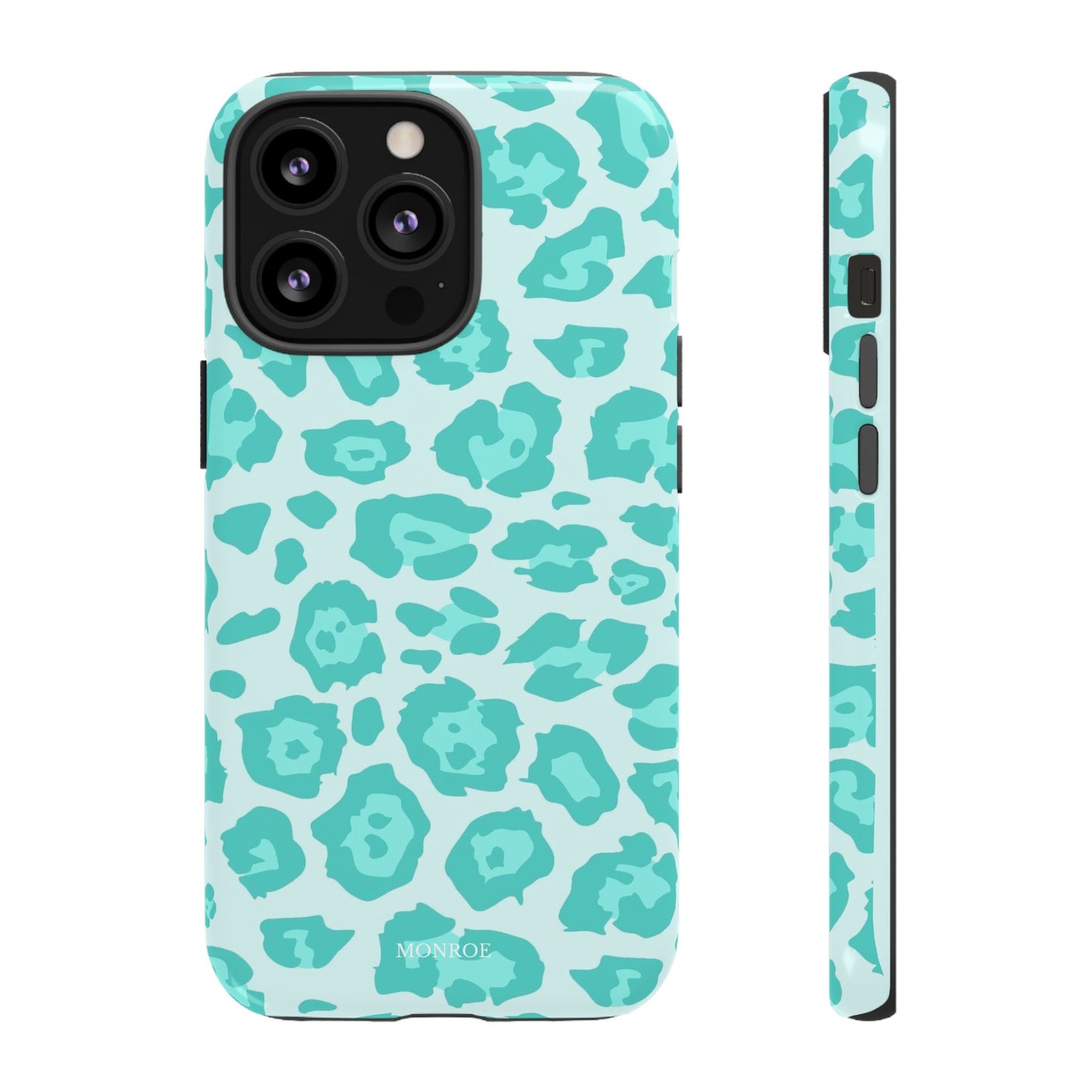 Teal Leopard Tough Case