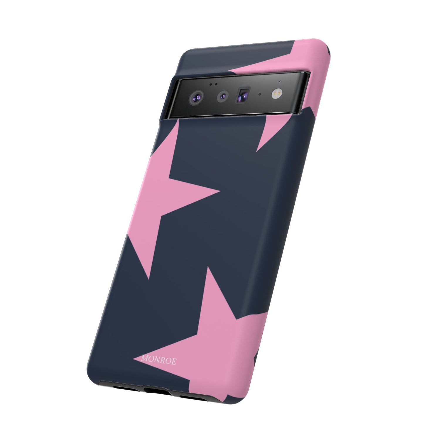 Navy & Pink Star Tough Cover