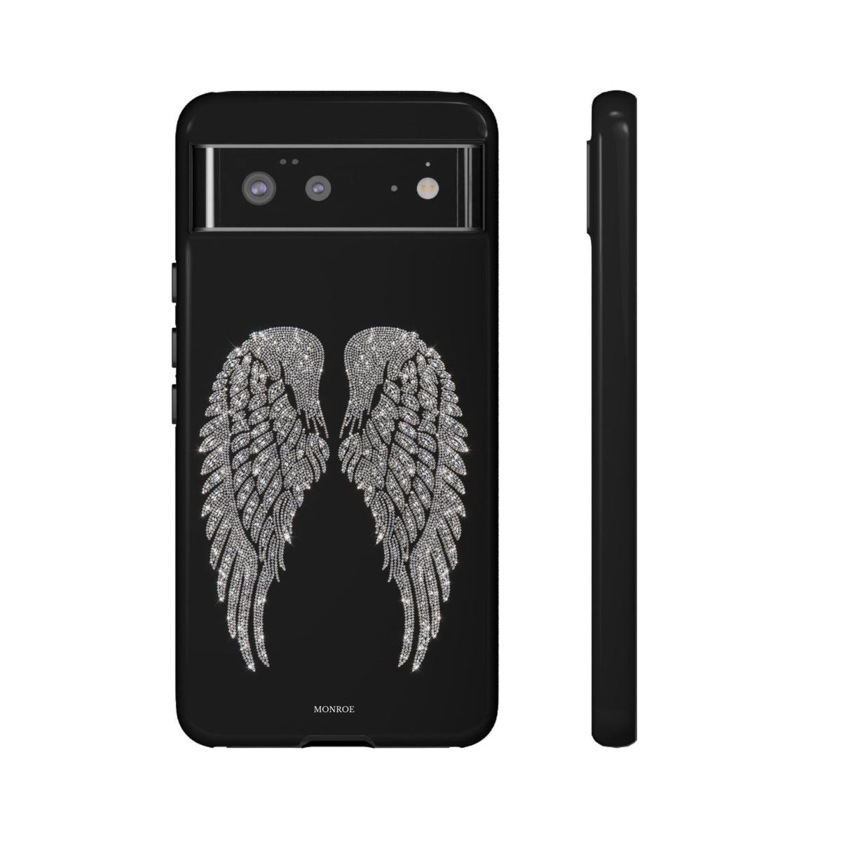 Silver Angel Wings Tough Case