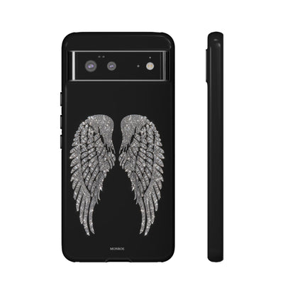 Silver Angel Wings Tough Case