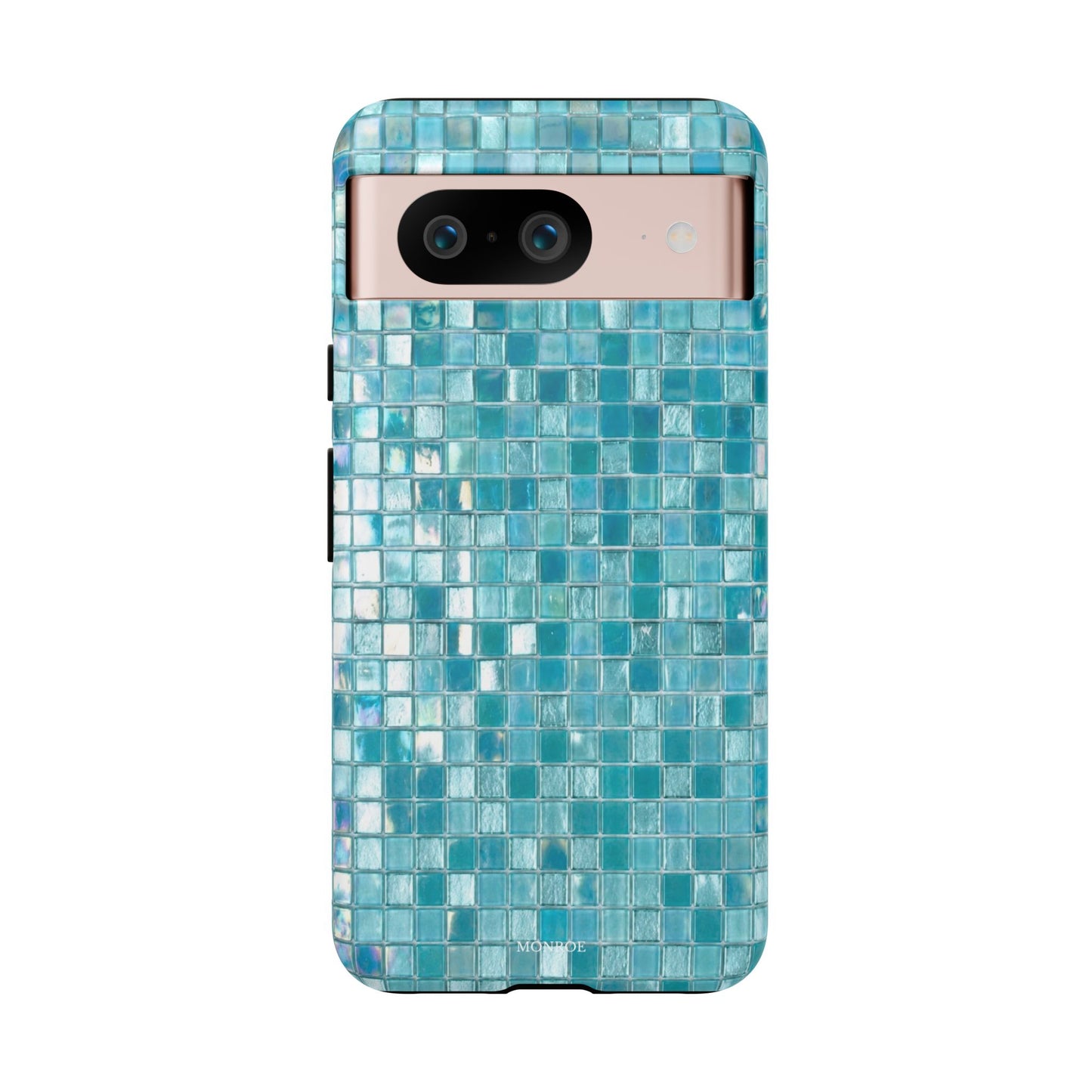 Hot Blue Mosaic Tile Tough Case