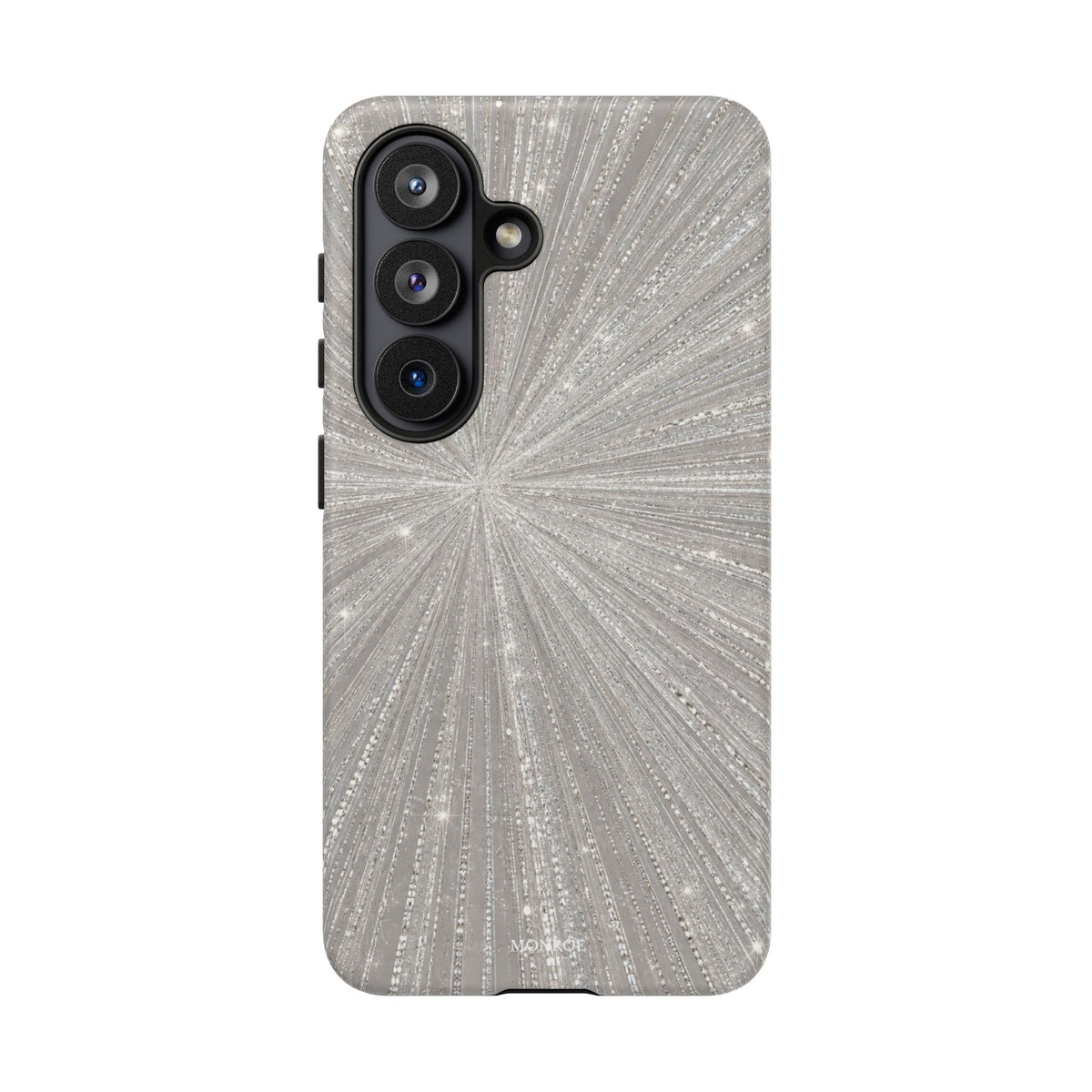 Sparkling Silver Burst Tough Case