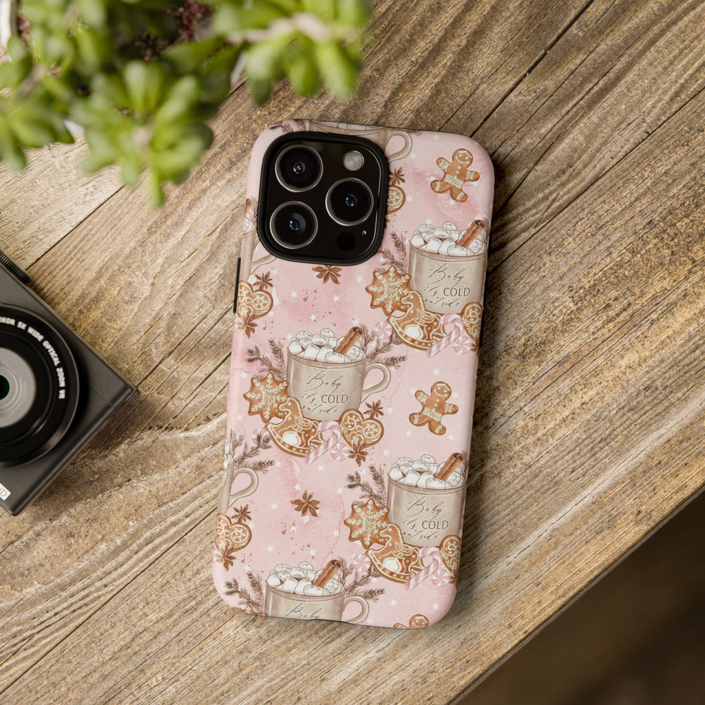 Pink Christmas Phone Case