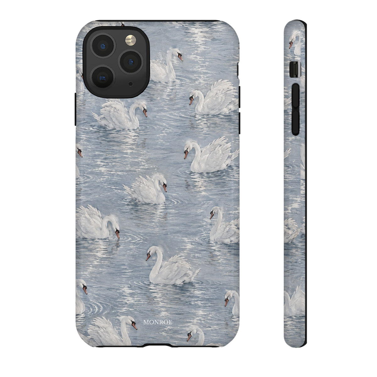 Swan Pattern Tough Case