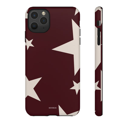 Burgundy Stars Tough Case