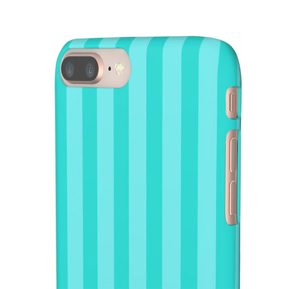 Striped Aqua Case