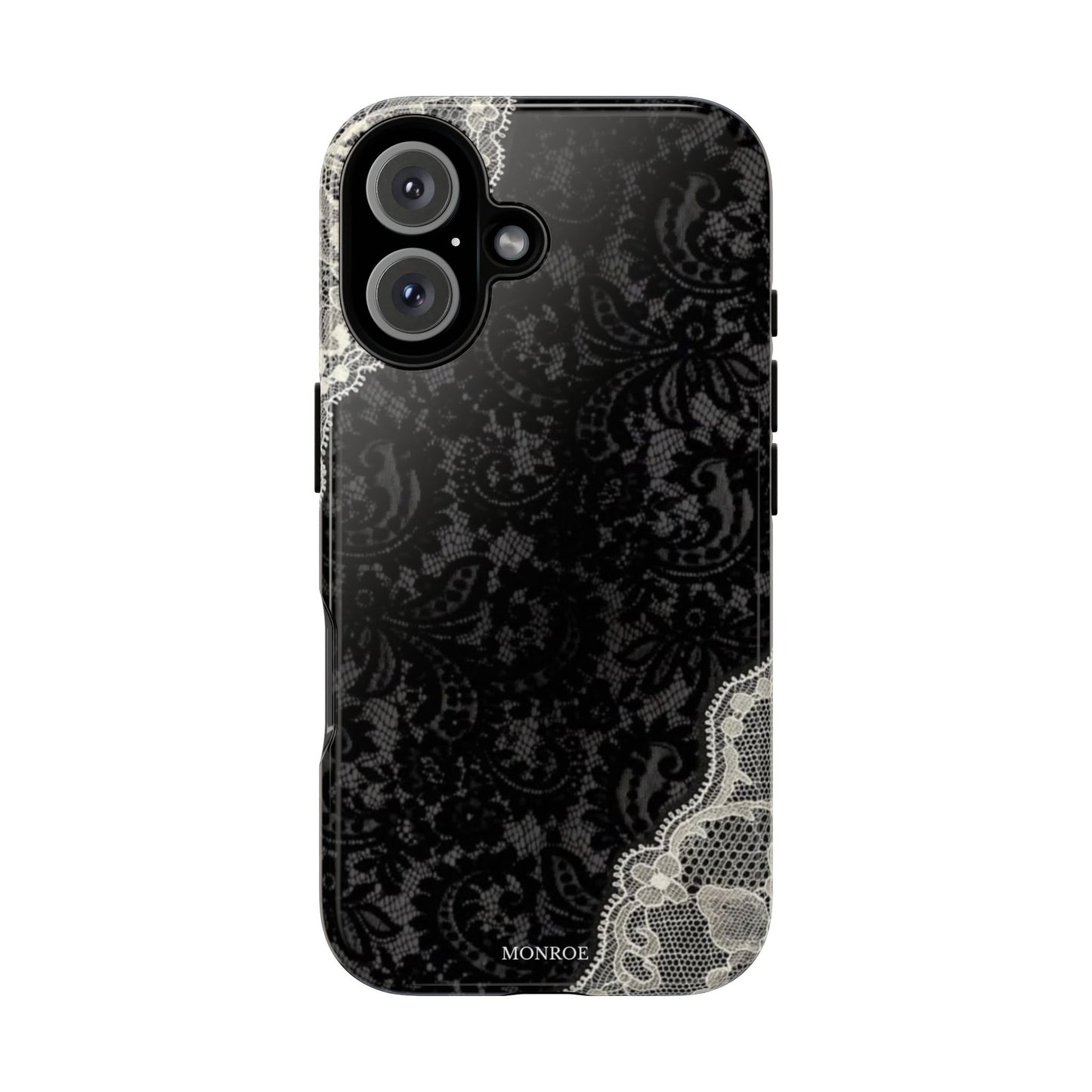 Black & White Edged Tough Case