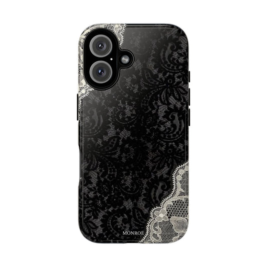 Black & White Edged Tough Case