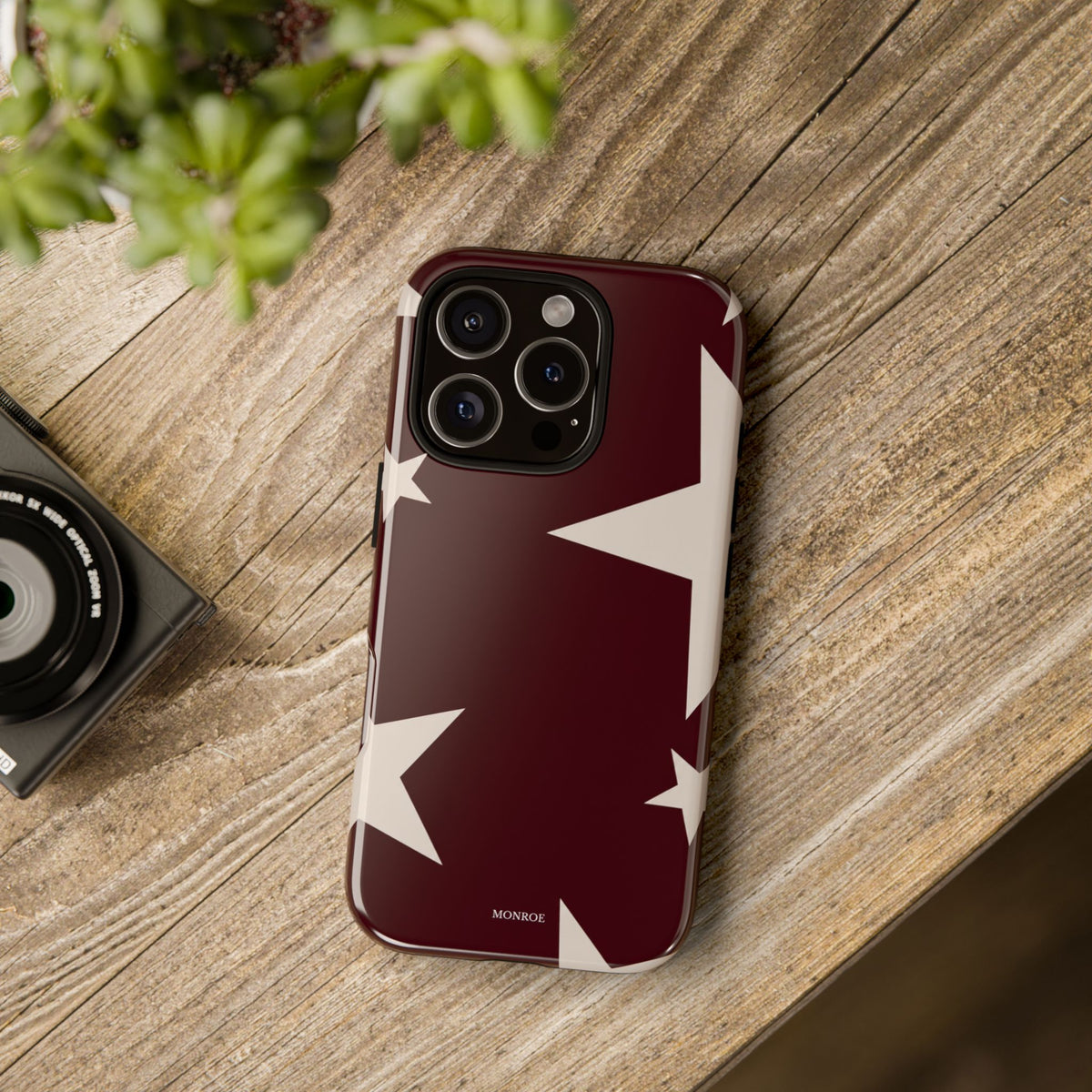 Burgundy Stars Tough Case