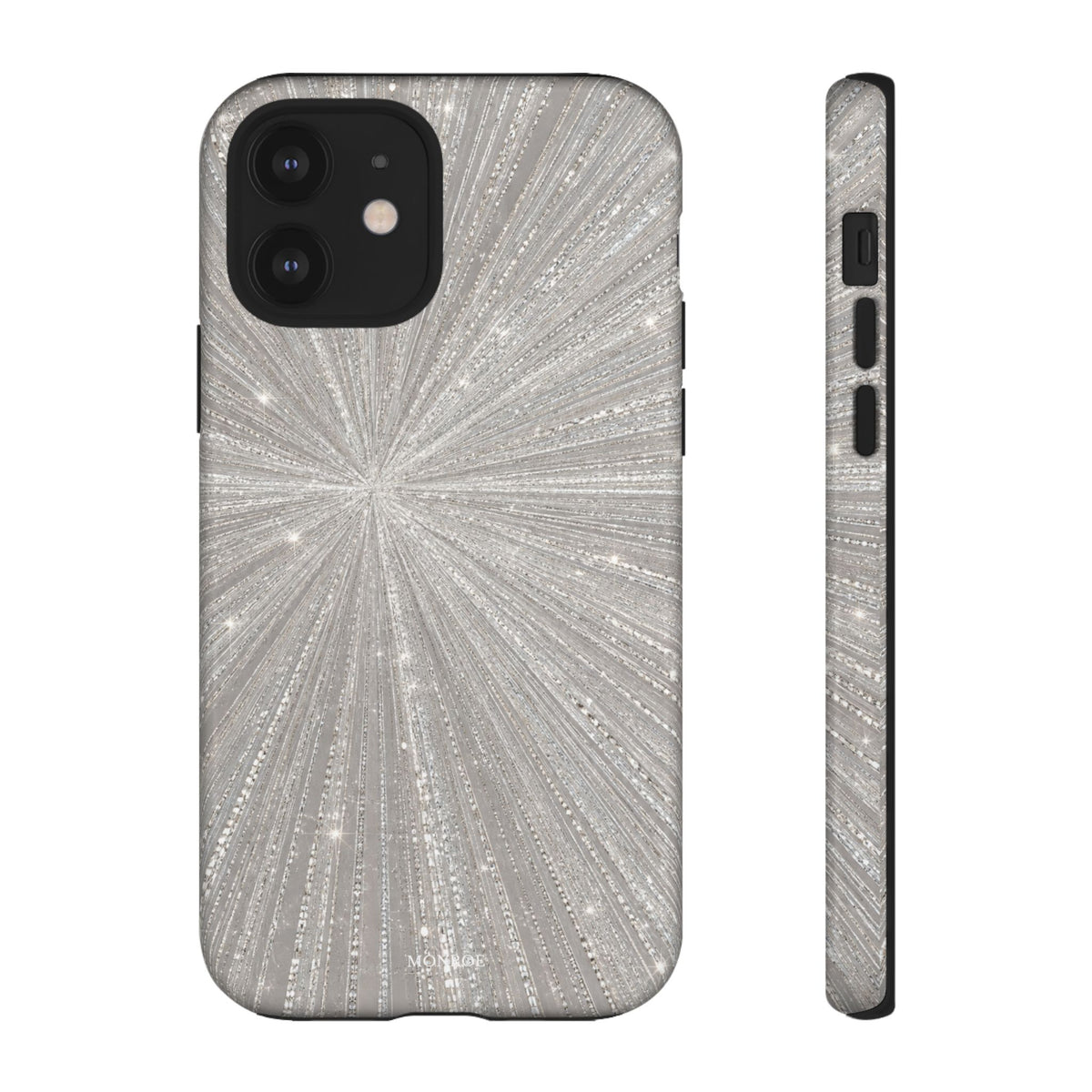 Sparkling Silver Burst Tough Case