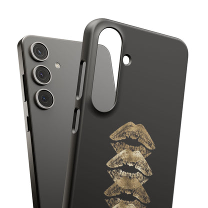 Gold Kiss Stack Case