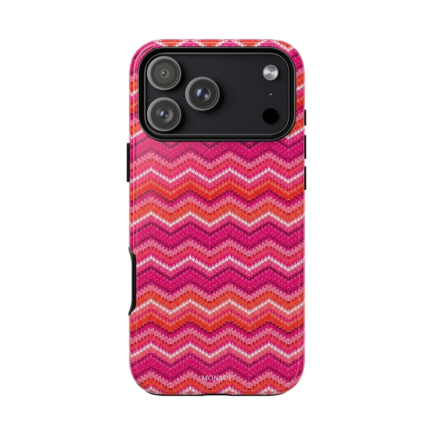Pink Zigzag Tough Case