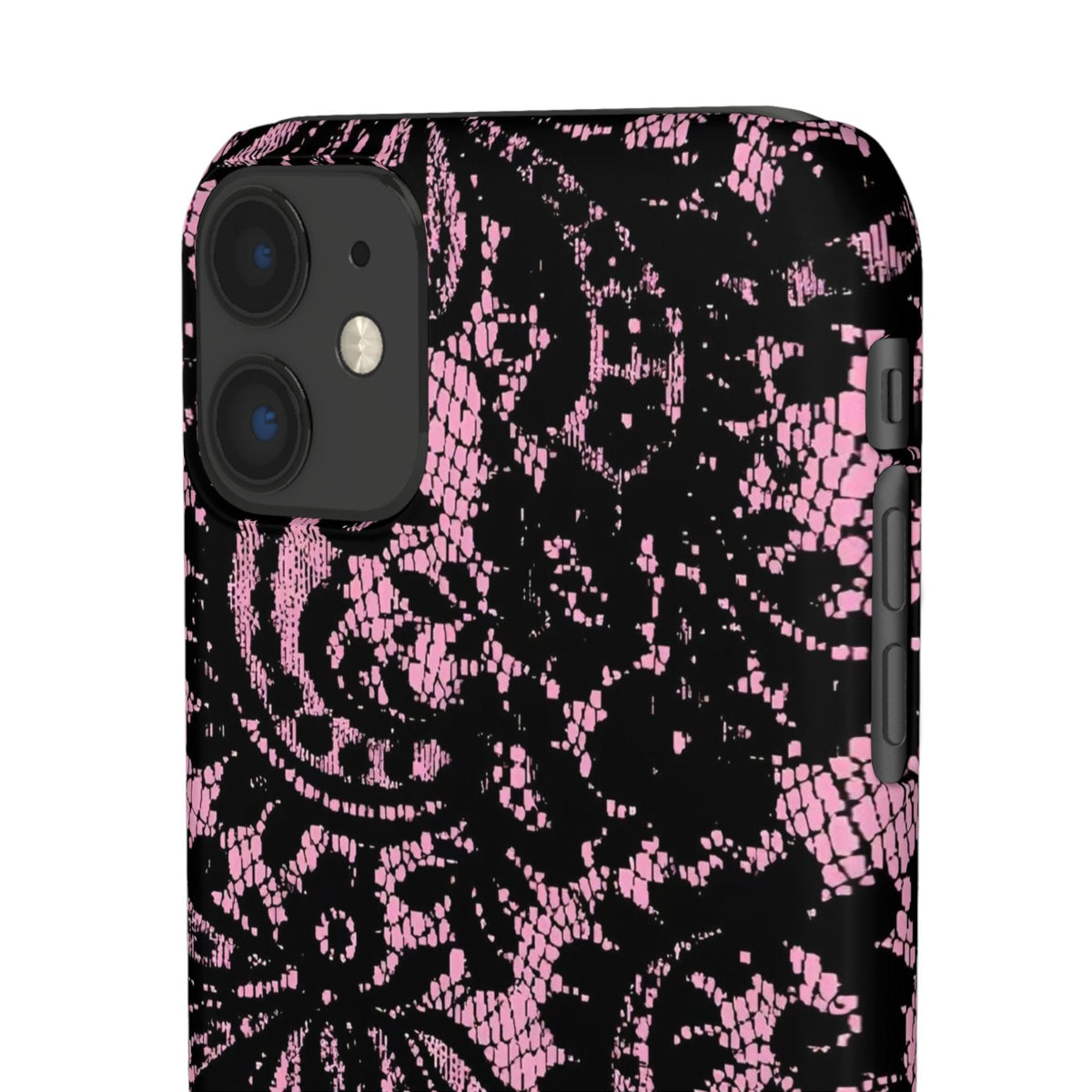 Pink Lace Pattern Case